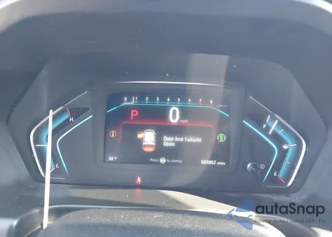 2022 Honda Odyssey Ex z USA, uszkodzony, nr VIN 5FNRL6H58NB053071